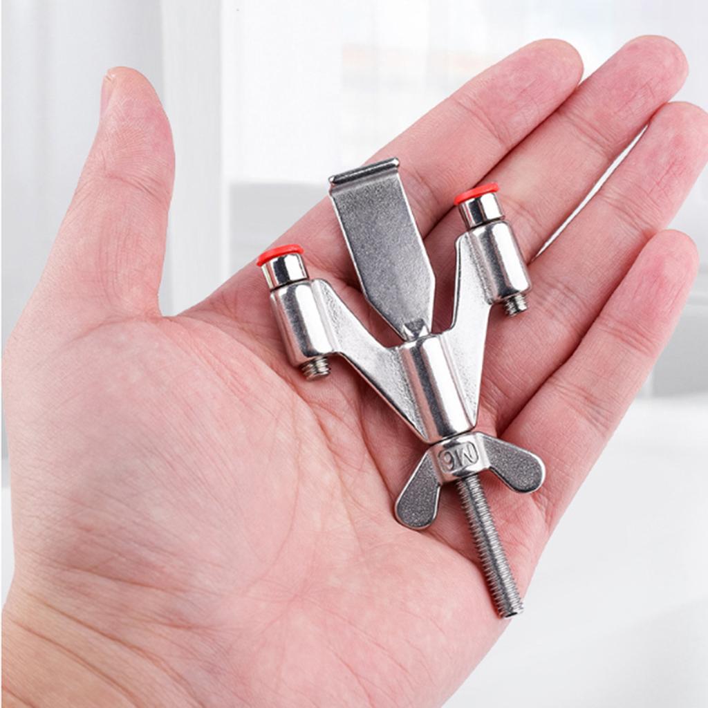 Cestovní zámky pro uzamčení Nerezová ocel Dočasné blokování dveří Zámky na dveře Zařízení Perfektní pro cestování Hotel Domov