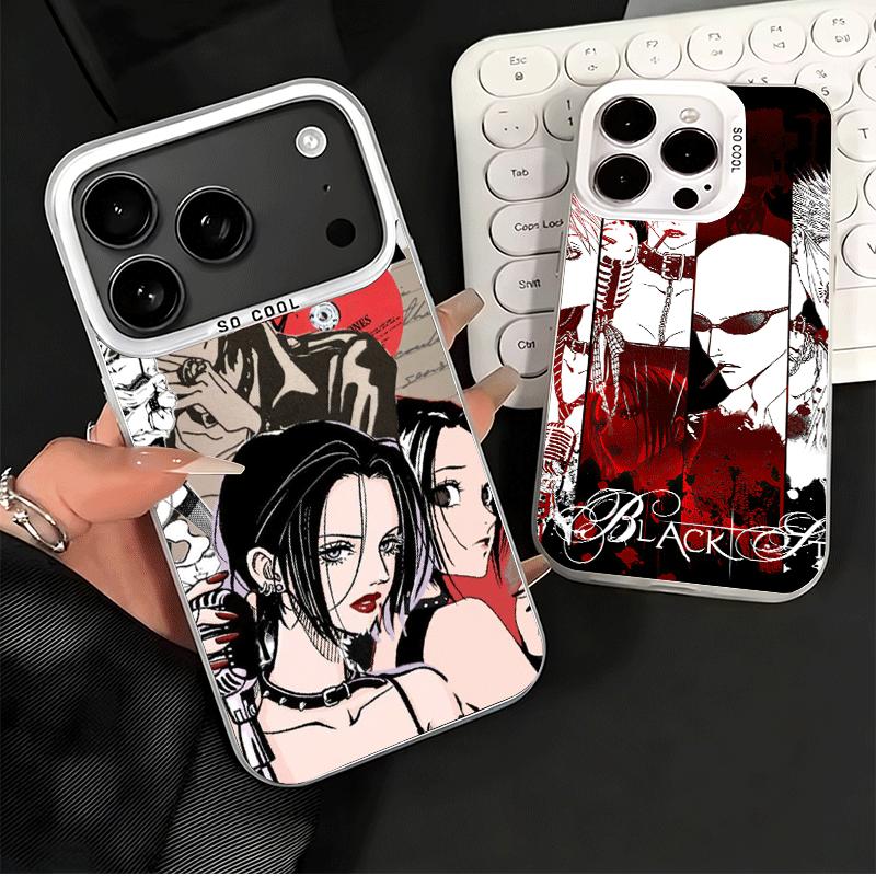 NaNa Osaki Anime Weiche Handyhülle für iPhone 15 16 17 Pro Max 17Air 16E 14 Plus 13 12 Mini Stoßfeste Hülle Rückschale