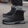 Men Winter Snow Boots For Waterproof Leather Sneakers Super Warm Men's Boots Outdoor Male Hiking Boots Work Shoes Size 39-46