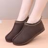 New Thickened and Warm Woolen Cotton Snow Boots and Women's Shoes Thick-soled Ankle Boots