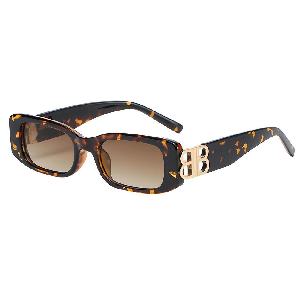 European & American Street Style Small Square Frame Fashion Sunglasses