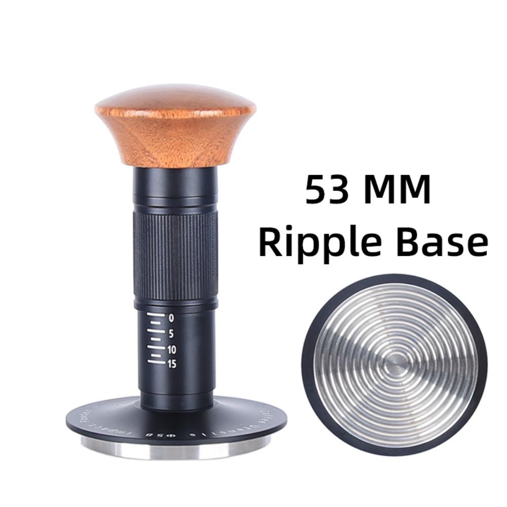 

Auto Release Espresso Machine Tamper SUS304 with Markings Spring Loaded Tamper Eco-Friendly Sound Feedback Coffee Powder Hammer