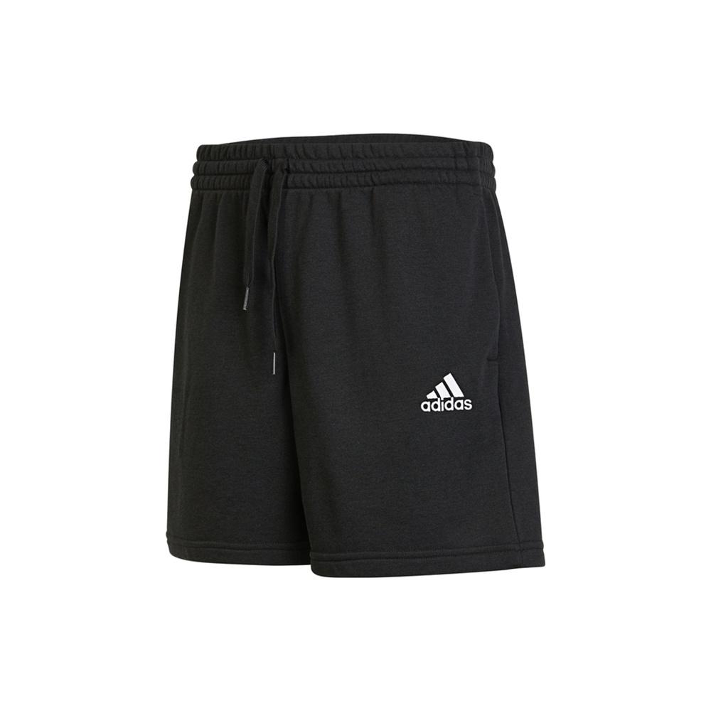 Men s adidas Solid Color Logo Micro Mark Lacing Knit Athleisure Casual Sports Shorts Black GK9600 XL