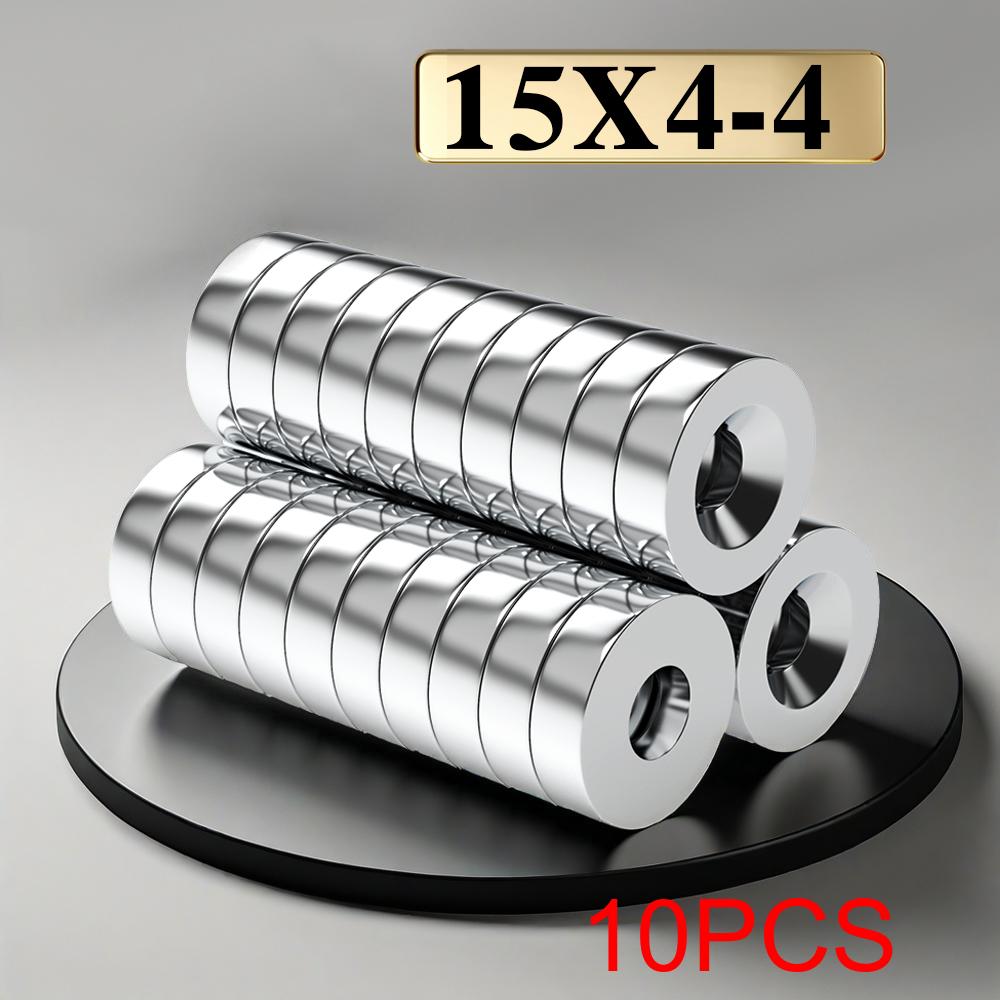 15x4-4mm Imans Refrigerator Magnets for DIY Office Whiteboard Workshop Suitable Tools Home Workplace