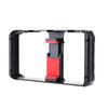 Smartphone Stabilizers Grip with 3 Shoe Mounts Two Handle Video Rig for Enhanceds Filmmaking and Broadcasting Quality