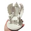 3D Printed Throne of Angels with Wings for Bjd 1/12 Scale Doll Home Accessories Aesthetic Room Decor