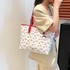 Cute Sweet Print Trend Fashion Large Capacity Commuting Practical Versatile Daily Tote Bag Shoulder Armpit Bag Women