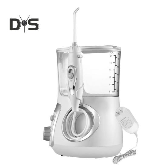 

Водный ирригатор для полости рта с 10 режимами, регулируемый, 800 мл, удаление зубного налета, водонепроницаемый, портативный, высокого давления, электрический ирригатор для полости рта, очиститель для зубов белый