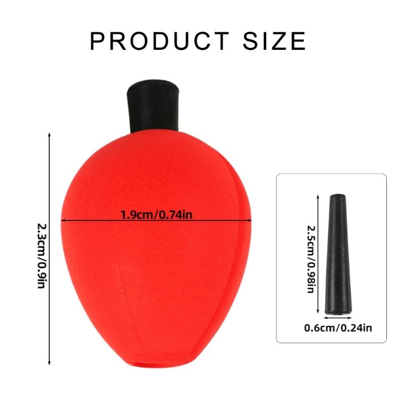 12pcs Fly Fishing Float Floating Bobber Indicators Fishing Bobbers Fishing Accessories Foam Strikes Indicators Float