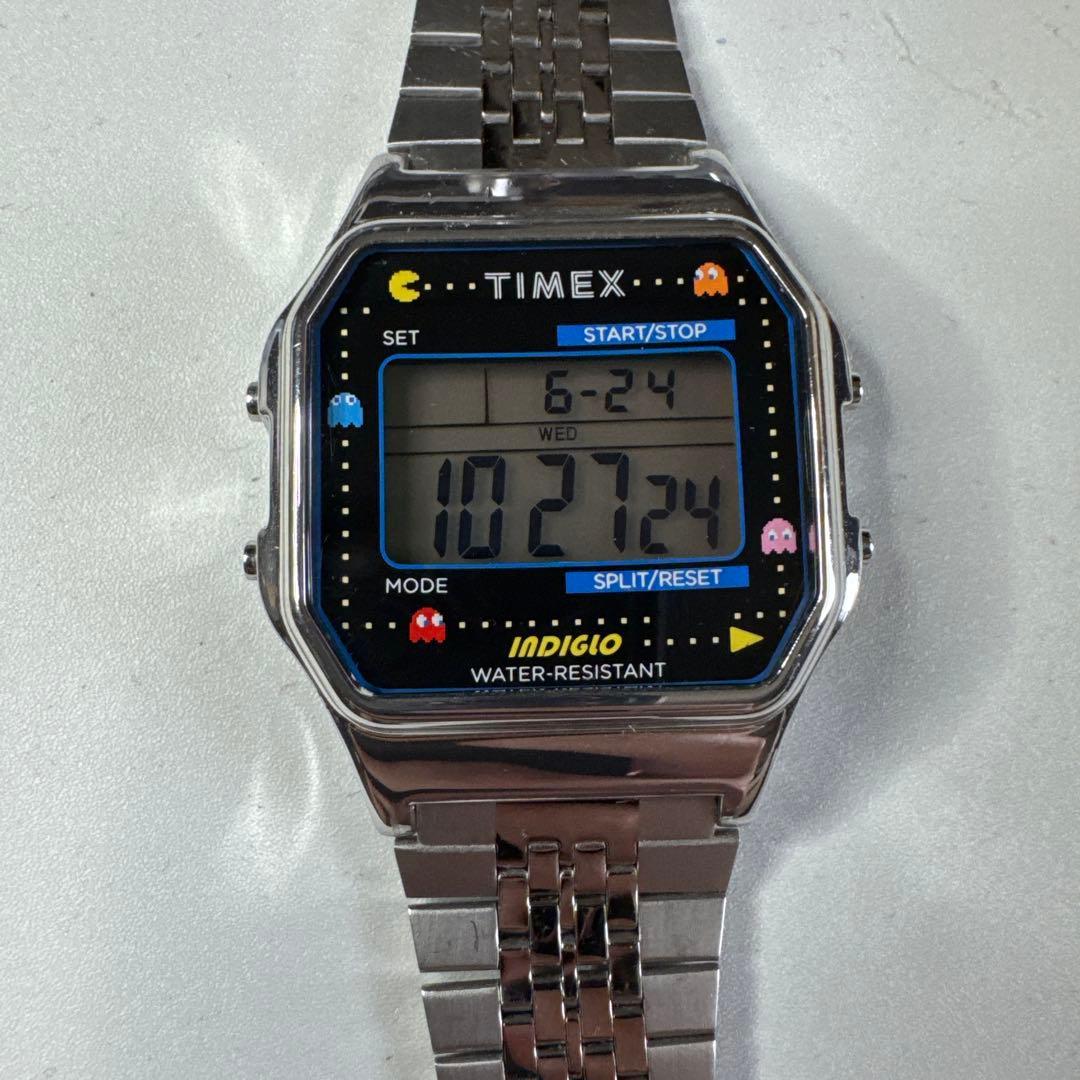 Used TIMEX Pacman collaboration model TIMEX80 silver