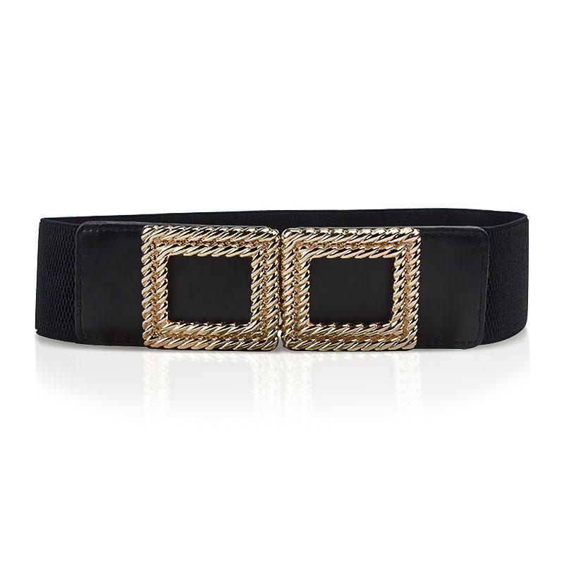 

Эластичная пряжка Эластичный пояс-корсет для женщин Широкое украшение с юбкой Простой и универсальный пояс для женщин