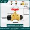 Full Copper Gate Valve for PPR, PE, and Tap Water Pipes - 20mm, 25mm, 32mm Double Union, Hot Melt Compatible.