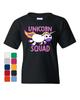 Unicorn Squad Youth Kids Boys T-Shirt Fantasy Rainbow Magical Cute Fairy Tale Kids Tee