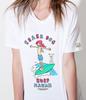 DOLDOL Shark-Dog_Tshirts-180 Shark Dog Surfing Hawaii Graphic T-Shirt Short Sleeve T-Shirt