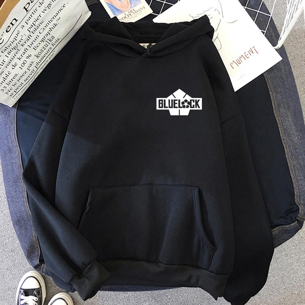 Толстовки с синим замком в стиле аниме Isagi Meguru, одежда унисексга, зимняя теплая женская толстовка с капюшоном, весна/осень, толстовка унисекс, Harajuku Sudaderas 2XL