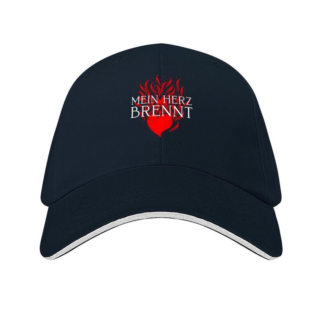 Mein Herz Brennt Baseball Cap Anime Trucker Cap Ball Cap Luxury Hat Mens Caps Womens