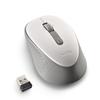 Souris Optique Sans Fil - NGS - DEW WHITE - 2,4 GHz - 800/1600 DPI - Ambidextre, Silencieuse