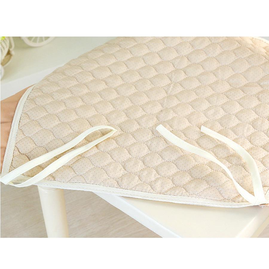 Simple Style Solid Color Dining Chair Cushion 43x45cm Home Decor Seat Cushion Thicken Non-slip Office Sedentary Stool Pads