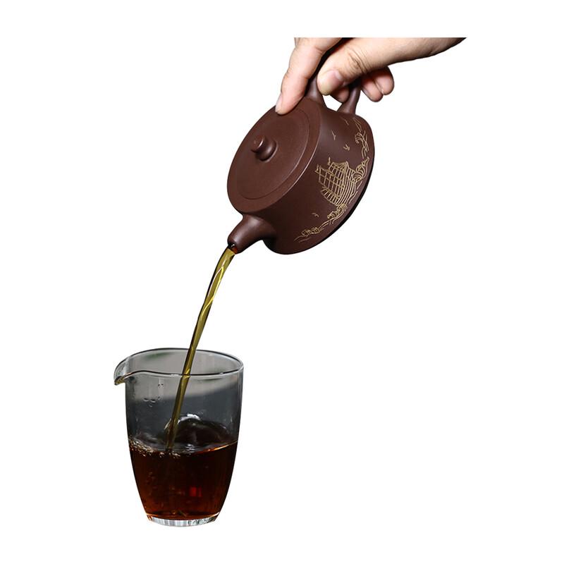 Wanchunhe Breaking Waves Zisha Teapot