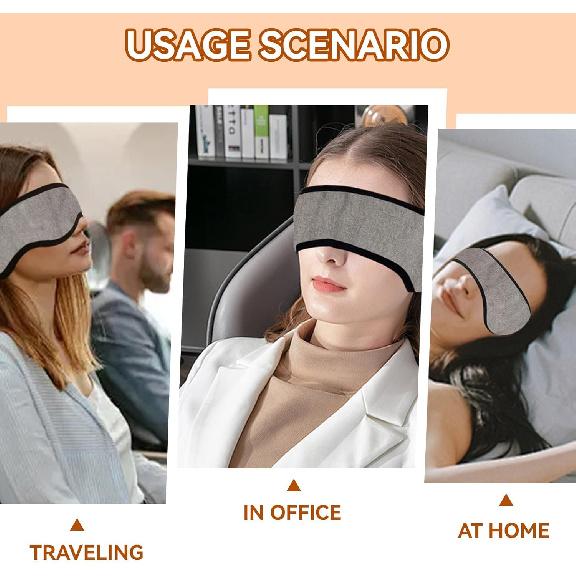 Soundproof Sleep Earmuff Headband, Sleeping Noise Cancelling Ear Wrap Ear Muffs Winter Women Sleep Mask for Men Women