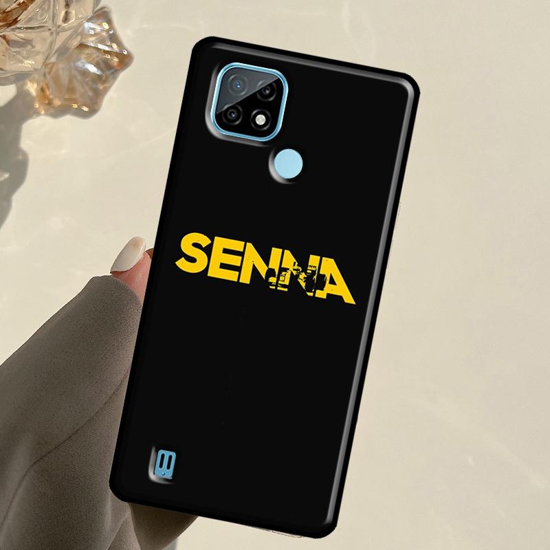 Ayrton Senna F1 For Realme C55 C51 C21Y C25S C75 C67 C61 C53 13 12 10 11 14 Pro Plus GT 6T 6 5 GT7 Pro Case