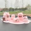 Cute Pig Nannan Car Interior Ornament - Creative Decompression Decor for Women