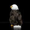 Simulation Animal Bald Eagle Plush Doll Standing Whitehead Eagle Bird Plush Toys