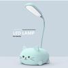 Creative Cartoon LED Foldable Table Lamp - USB Rechargeable Eye-Protecting Book Light