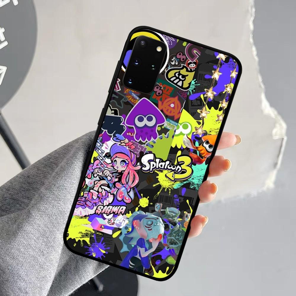 Game Splatoon Art Phone Case For Samsung S 9 10 20 21 22 23 30 23 24 Plus Lite Ultra FE S10lite Fundas