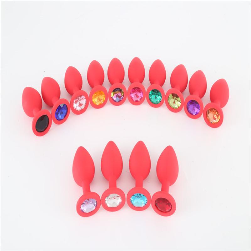 Butt Anal Plug Sex Toys for Women Men Soft Silicone Erotic Massager Stimulator Dildo Vibrator Anal Toys Adult Product Plug