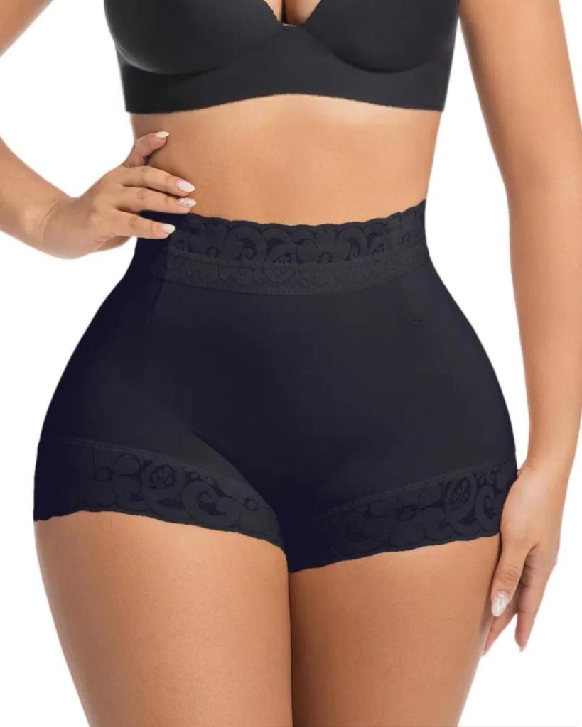 Women's High-Waisted Tummy Control Lace Shapewear for Multi-Occasion Use