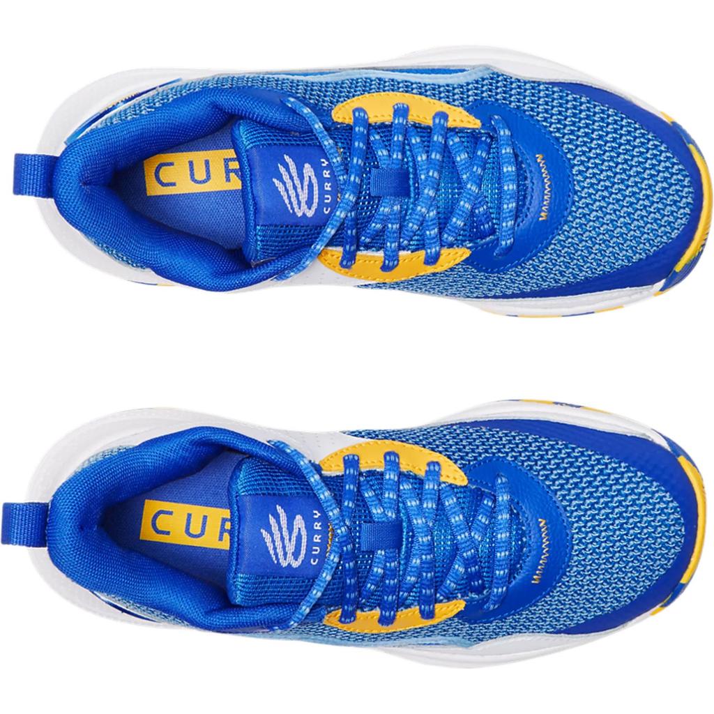 Under Armour Curry 3Zer0 24 GS Warriors Dětské tenisky Modrá Týmová-Královská Bílá 3027627-400