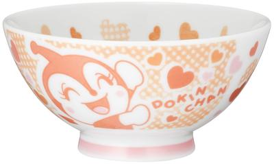 Tea Bowl Diameter 11cm Tableware Orange 079531 "Let's Go! Anpanman" Dokin-chan Children's