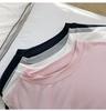 Modal Short Sleeve Crew Neck Women's Slimming Versatile T-Shirt - Nude Feeling, Straight Shoulder, Comfortable Fit
