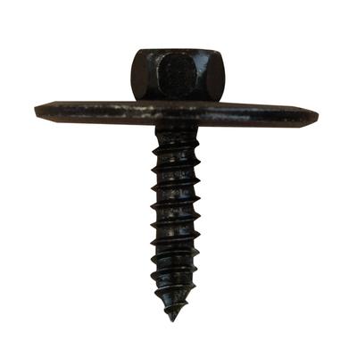 ECF2441 10 Pieces Screw with Washer Black for Mercedes 2019900536