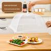 Foldable Mesh Food Cover for Kitchen and Outdoor Dining