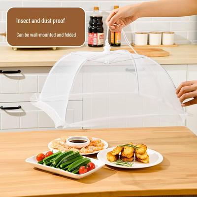 Foldable Mesh Food Cover for Kitchen and Outdoor Dining