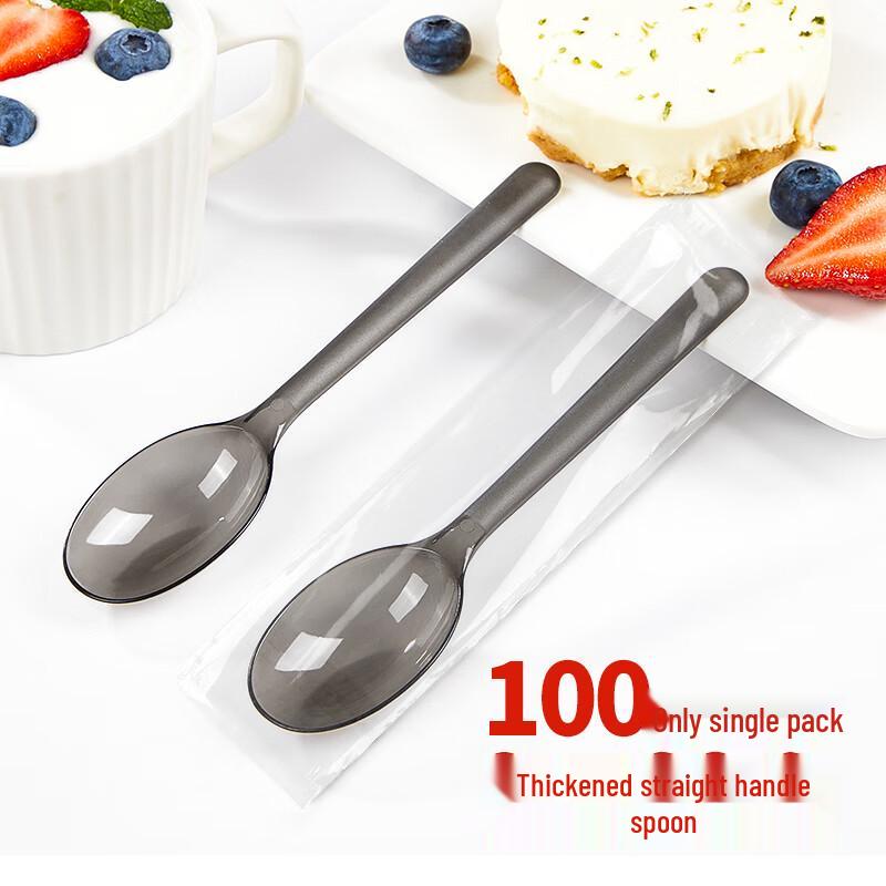 SHUANG YU Disposable Plastic Spoons