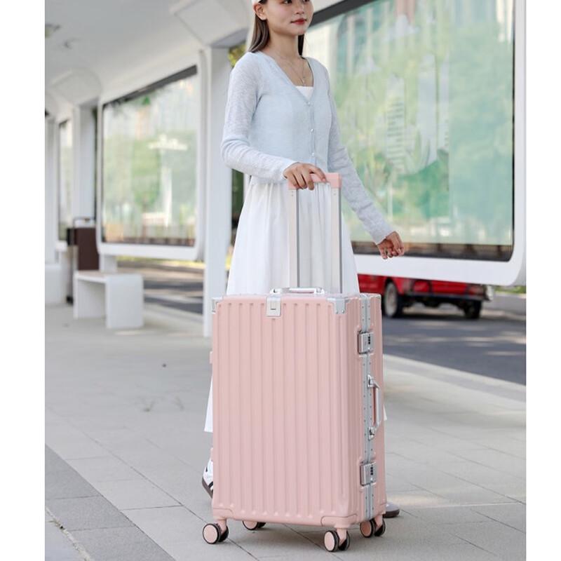 OEING Luggage with Cup Holder and USB Charging Port 20 inch