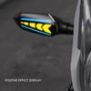 2PCS Motorcycle Flowing Turn Signal Lights, Super Bright DoubleSided LED Turn Signal Lamp &