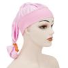 Wide Edge Satin Sleep Cap Long Hair Cap Fashion Silk Hair Wrap  Sleeping