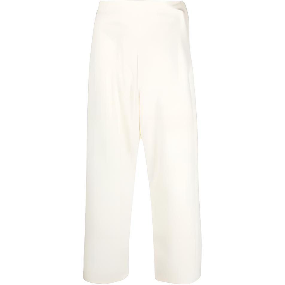 Y-3 SS22 Side Opening Wide Leg Casual Long Pants Women pants White HG6135