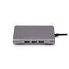 Hub USB Urban Factory HUB USB-C 10 En 1 MULTI ECRAN 100 W