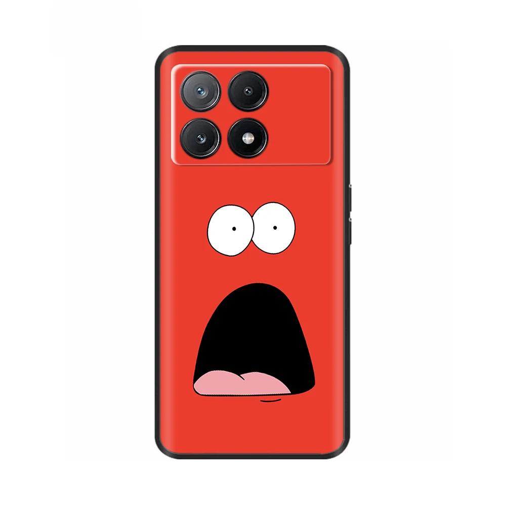 Case For Poco X6 Pro Phone Back Cover For Poco X6 Neo Pocox6 Pro 5G Soft Black Silicone Bumper Shockproof Protective Shell Cases