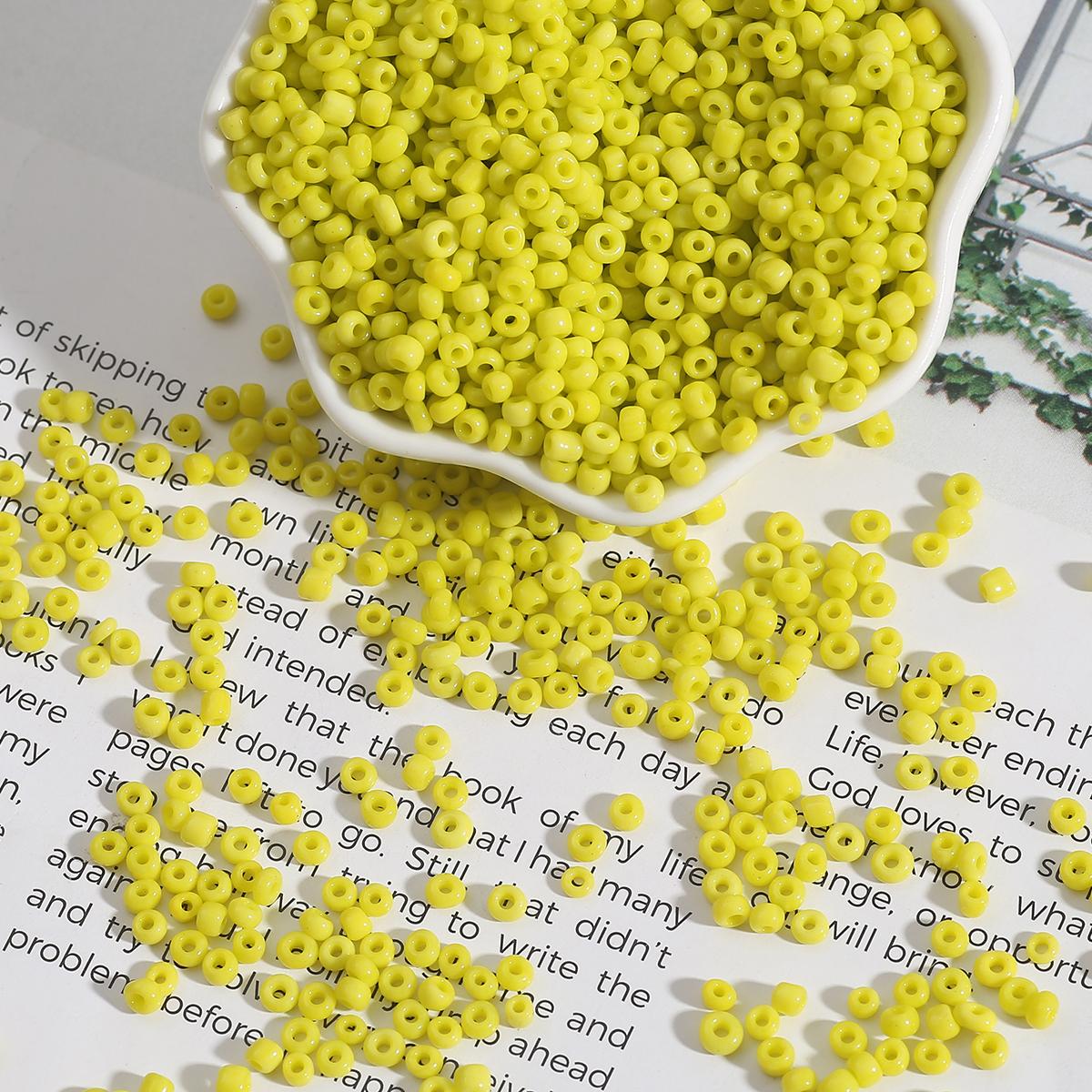 

2/3/4 мм однотонные чешские стеклянные бусины-разделители для ювелирных изделий, аксессуары ручной работы «сделай сам» 2mm 1000pcs