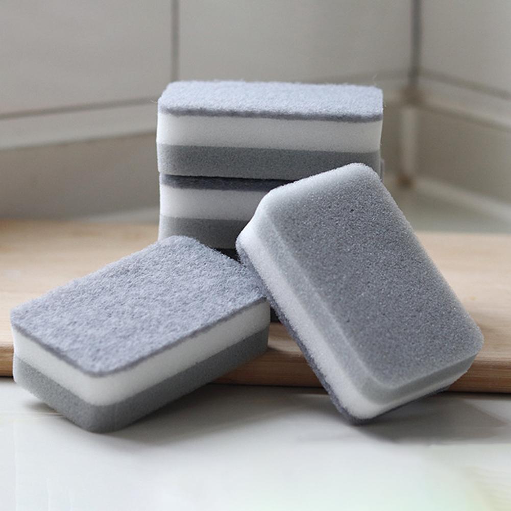 Grey White Upgraded Sponge 11 7 3 5cm for Efficient For Kitchen Cleaning