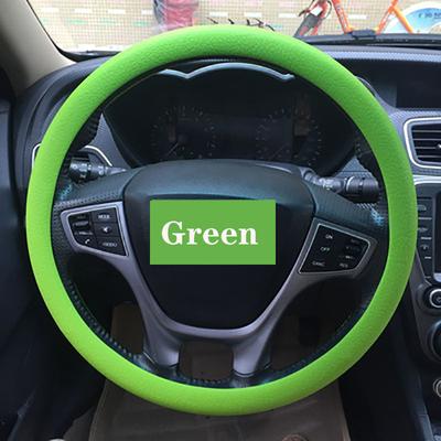 Auto léto Univerzální silikonový potah na volant Elastický potah rukavice Textura Měkká Vícebarevná Autodekorace DIY