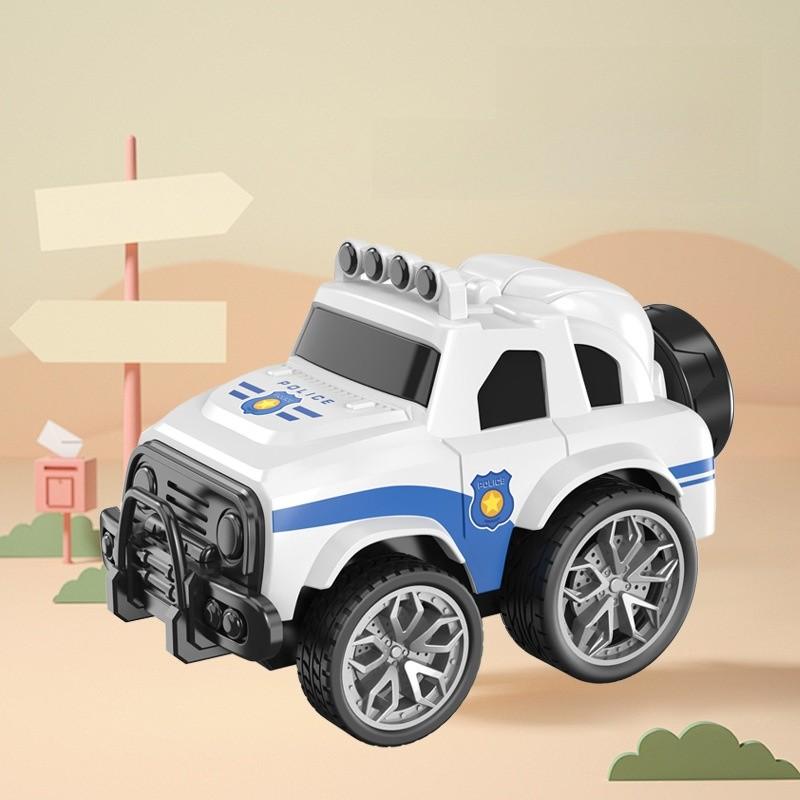 

Offroad Police Car Toy With 360degree Spin For Toddler Kids Play And Learning