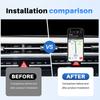 Dla Hyundai Tucson 2025 2026 NX4 Samochodowy Uchwyt na Telefon Komórkowy Magnetyczny Uchwyt na Telefon Uchwyt GPS Stojak Nawigacyjny Akcesoria