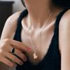 goyu HEART FOR ME NECKLACE (SILVER)